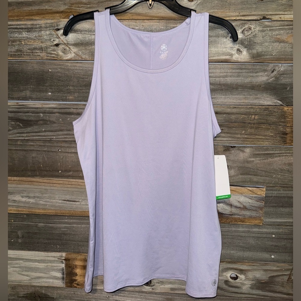 Gaiam relax tank- NWT- large size - Picture 5 of 7